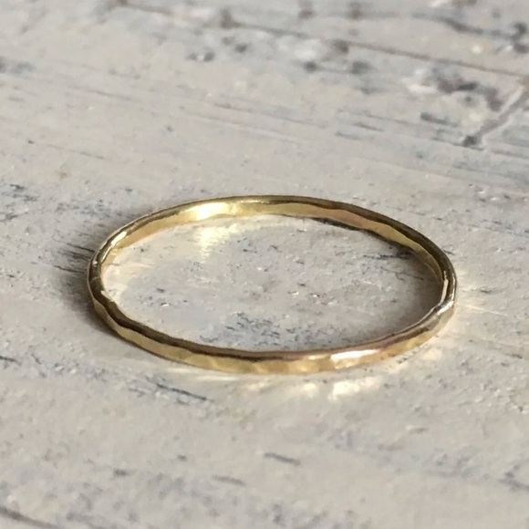 Hand Crafted Jewelry - 14k Gold Filled Ring, handcrafted